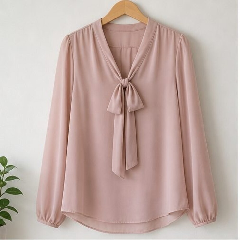 Blush Smocked Top
